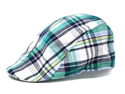 Unisex Duckbill Newsboy Gorra Cuadros Patrón Paisley Bandera EE. UU. Verano Sol Sombrero Lo último Foto 1 de 4