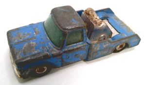 Husky ~ Ford F350 ~ rimorchio camion ~ n. 28 ~ blu ~ vintage ~ grande britannico ~ vintage - Foto 1 di 6