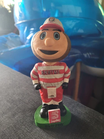 Ohio State University Buckeyes Brutus Bobble Dobbles Speedway Bobblehead OSU Cover