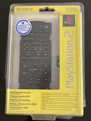 Sony Télécommande DVD pour PlayStation 2 (SCPH-10420 E) Neuf Blister Abîmé - Photo 1/2