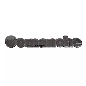 Jeep Comanche Fender Emblem Badge Original Trim 85-92 Ornament Replacement Part - Picture 1 of 7