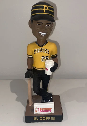 Gregory Polanco El Coffee Bobblehead 2017 PITTSBURGH PIRATES Dunkin’ Donuts Cover