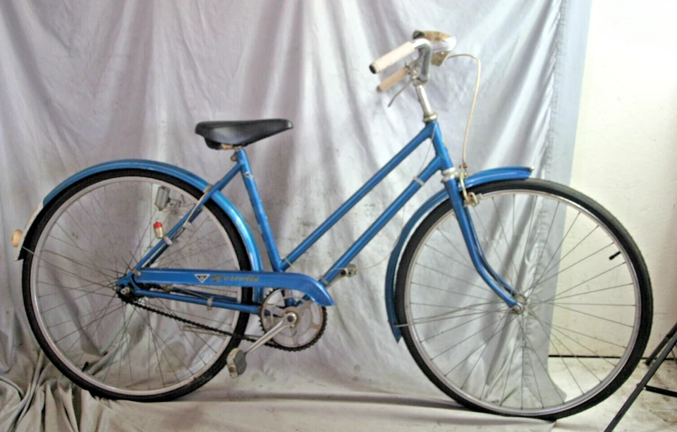 1963 Hercules Cruiser Bike 19" Grande 3S Cubo Interno Lugged Aço XX - Imagem 1 de 4