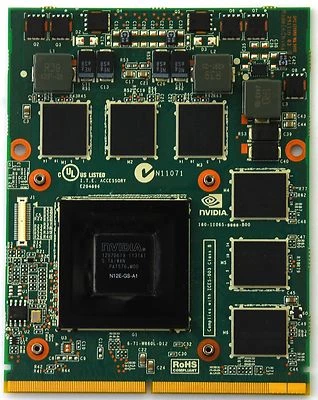 GPU Upgrade; NVIDIA GeForce GTX 560M; N12E-GS; 1.5GB GDDR5;  MXM 3.0b - Image 1 of 2