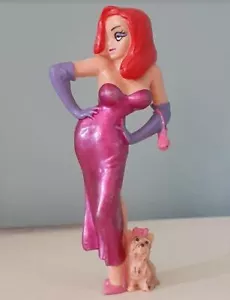 1988 Jessica Rabbit Who Framed Roger Rabbit Disney x Bully PVC figurine topper - Picture 1 of 6