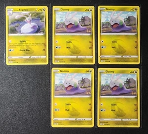 Hisuian Sliggoo 133/196 & 4x Goomy 132/196 Pokemon card Lost Origin NM - Picture 1 of 1
