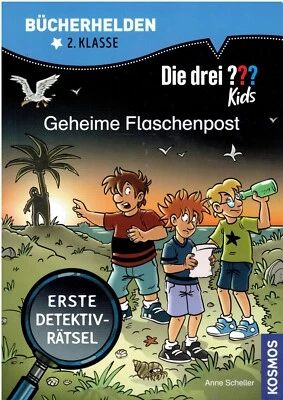 Anne Scheller Die drei ??? Kids, Bücherhelden 2. Klasse, Geheime Flaschenpost - Bild 1 von 2