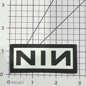 NIN Nine Inch Nails - Band Logo Vinyl Decal Sticker Bomb Industrial Rock Metal - Picture 1 of 5