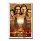 Supernatural Season 15 TV Series Poster Silk Canvas Poster Print 12x18 16x24''