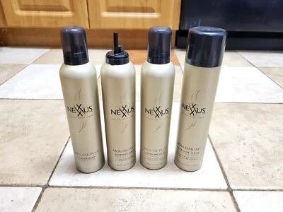 NEXXUS MAXXIMUM Rare Haircare Products 2 Foams, 1 Mist, & 1 Sytler - Image 1 of 4