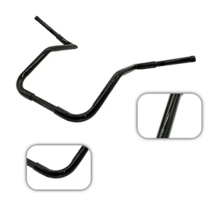 14" Rise Ape Hangers Handlebar Black For Honda Shadow VT600C - Picture 1 of 10