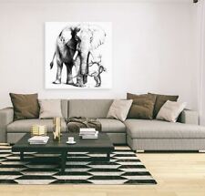 ELEPHANTS beautiful & colorful animals high quality Canvas painting  Home decor 