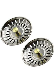 Replacement Strainer Drain Waste Kitchen Basin Plugs Fits for Franke Sinks 80mm