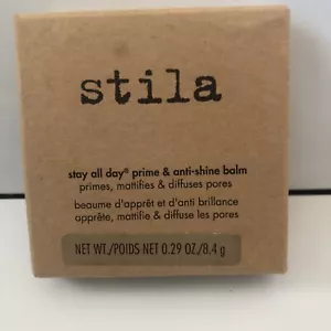 New In Box Stila Stay All Day Prime & Anti-Shine Balm Full Size - Picture 1 of 2