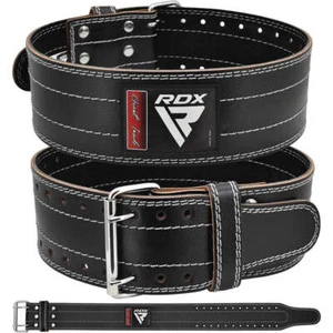 RDX RD1 weiß Powerlifting Leder Fitnessgürtel - Bild 1 von 5