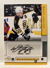 2005-06 Upper Deck Be a Player SP Signatures #ML Martin Lapointe AUTO