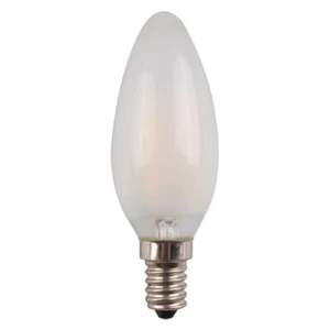 LED Filament Leuchtmittel Kerze 2,2W = 16W E14 matt 150lm warmweiß 2700K Ra>90 - Bild 1 von 1