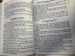 Holy Bible King James Version Extra Large Print ABS American Bible Society - Picture 1 of 12