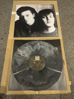 TEARS FOR FEARS - Songs From The Big Chair - Marble Vinyl LP Blood Records /1000 - Image 1 of 4