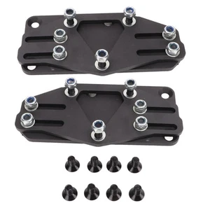 ZZ1 LS Engine Swap Mount 2in Adjustment Steel For SBC BBC LS Series Gen III IV - Picture 1 of 12