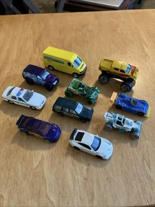10er Set kleine Spielzeugfahrzeuge - gebraucht - Bild 1 von 12