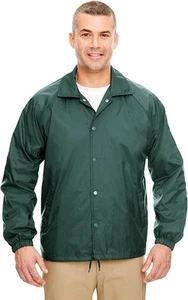 Ultraclub Mens Nylon Coaches Jacket 8944 - Picture 1 of 4