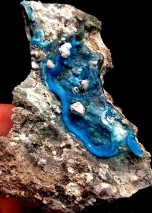 28g 1PCS NATURAL Blue Cyanotrichite CRYSTAL STONE MINERAL Specimen t192 - Picture 1 of 6