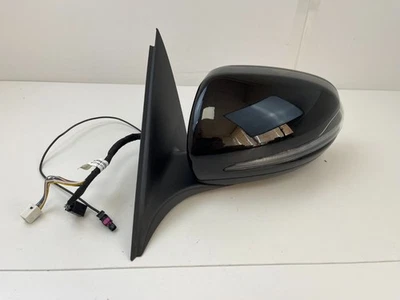 MERCEDES C CLASS W205 LEFT PASSENGER SIDE N/S WING MIRROR BLIND ASSIST RHD 4750 - Image 1 of 4