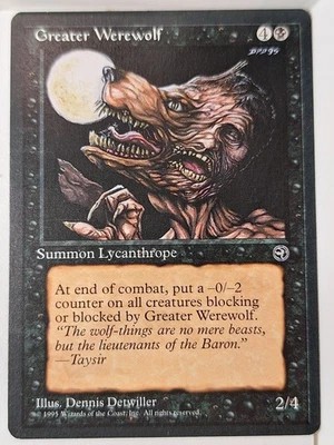 Greater Werewolf - Homelands - Magic the Gathering MTG Nice! - Image 1 of 3