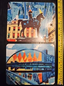 2 Table Placemats Designed and made in Glasgow. - Picture 1 of 9