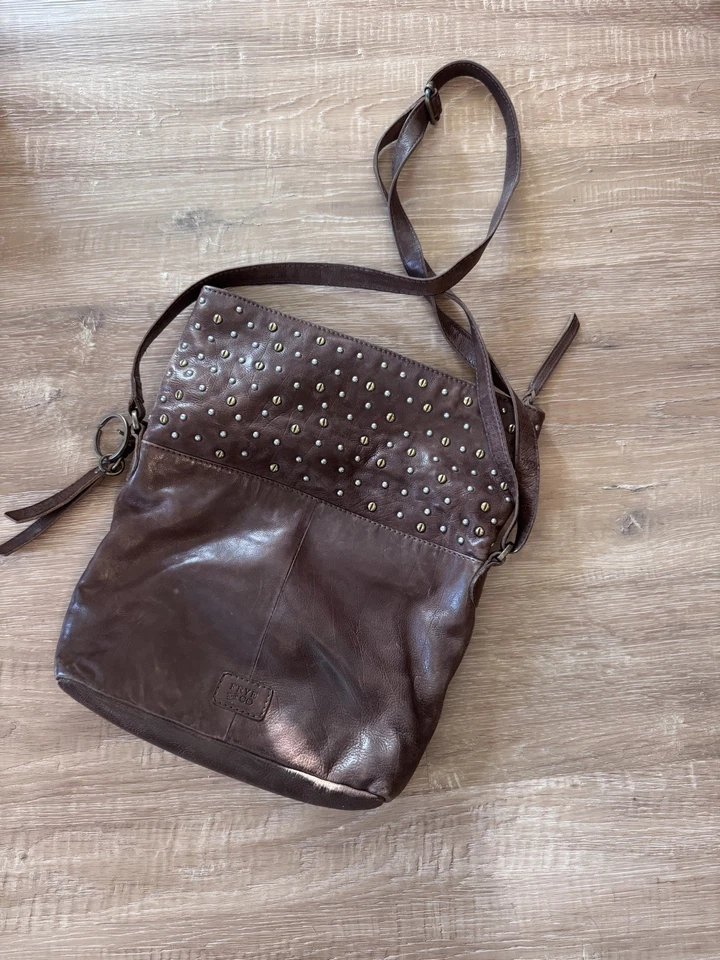 Bolso Bandolera Mujer Frye And Co Cuero Color Marrón  Foto 1 de 4