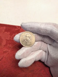 2007-P $1 John Adams Position A Presidential Dollar - Picture 1 of 10