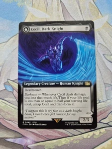 MtG Final Fantasy - Cecil, Dark Knight (Extended Art) Regular 0445 Magic NM - Bild 1 von 2