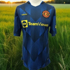 Camiseta de fútbol visitante Adidas Manchester United temporada 21/22 talla 2XL - Imagen 1 de 14