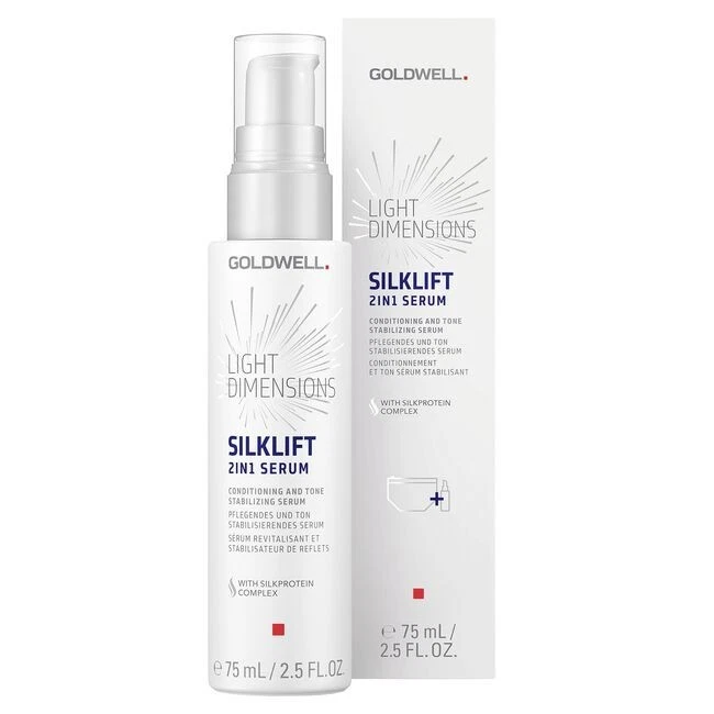 Suero 2 en 1 Goldwell Light Dimensions Silklift, 2,5 oz Foto 1 de 1