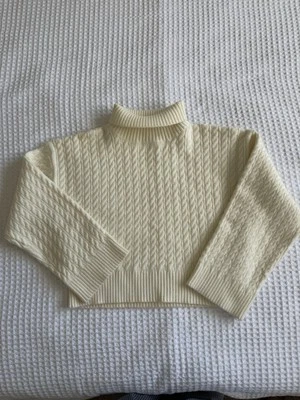 Cream cable knit jumper  - Image 1 of 4