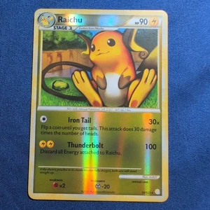 Raichu 10/123 Heartgold & Soulsilver Reverse Holo Pokemon Raro TCG - LP - Foto 1 di 12