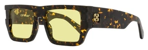 Off-White Rectangular Chester Sunglasses OERI149 6062 Havana 54mm - Picture 1 of 3