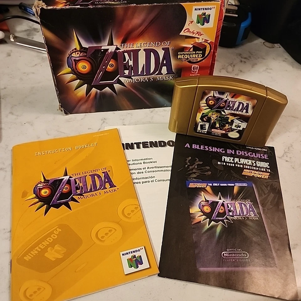 The Legend of Zelda: Majora’s Mask CIB (complete in box) - Image 1 of 4