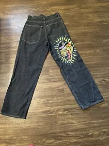 mens rhinestone jeans 32x32 - Picture 1 of 5