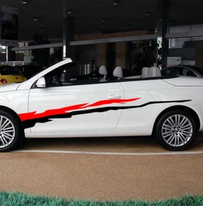 Car Decals Racing stripe Sport 100'' for EOS Scirocco Vinyl Side Stickers ZC1119 - Bild 1 von 5