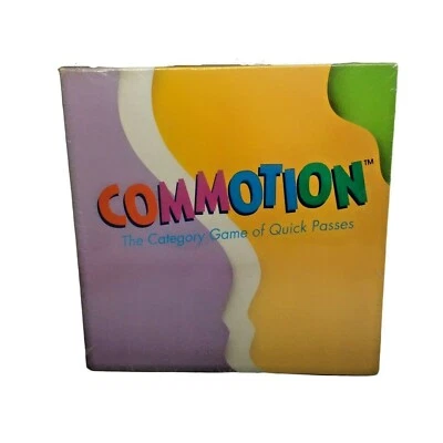 Commotion Game by Parker Brothers 1990 - Vintage Board Game Complete Set - Image 1 of 4