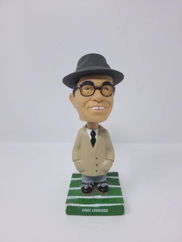 Vince Lombardi Bobble Head 2001 Bosley Bobbers NFL Green Bay Packers  (No Box) Cover