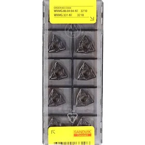 10 SANDVIK WNMG 060404-KF - Grade 3210 CNC Lathe Coated Carbide Turning Inserts - Picture 1 of 8