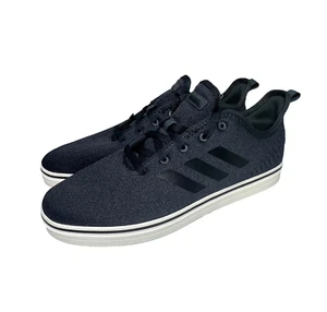 Adidas True Chill Sneakers Mens 12 Carbon Black White Ortholite Skateboarding - Picture 1 of 17