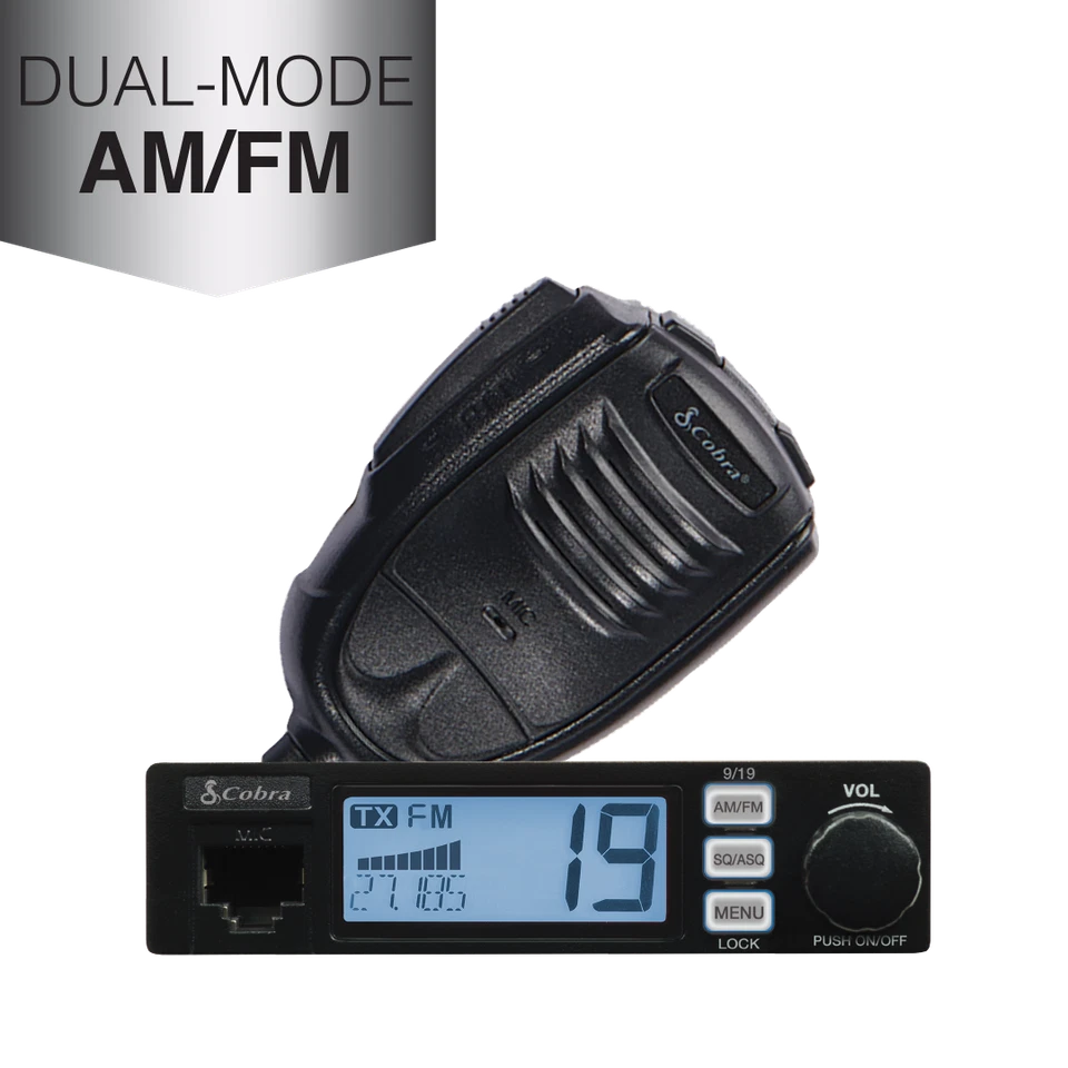 19 MINI AM/FM Recreational CB Radio ATV UTV Jeep 4x4 Off-Roaders Ultra Compact - Image 1 of 4