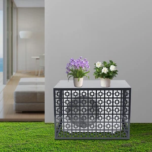 Air Conditioner Fence Privacy Fence Cover for A/C Conditioning Unit 110*80*55cm - Picture 1 of 14