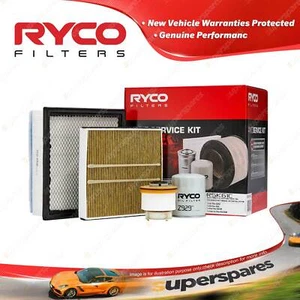 Ryco 4WD Air Oil Fuel Cabin Filter Service Kit for Mazda BT-50 UN TF CD 2020-On - Picture 1 of 2