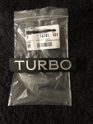 Insignia de cubierta del motor Bentley Azure Continental R Turbo R 1994-02 UE75622 NOS OEM Foto 1 de 3