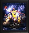 LeBron James LA Lakers Framed 15" x 17" Stars of the Game Collage - Facsimile